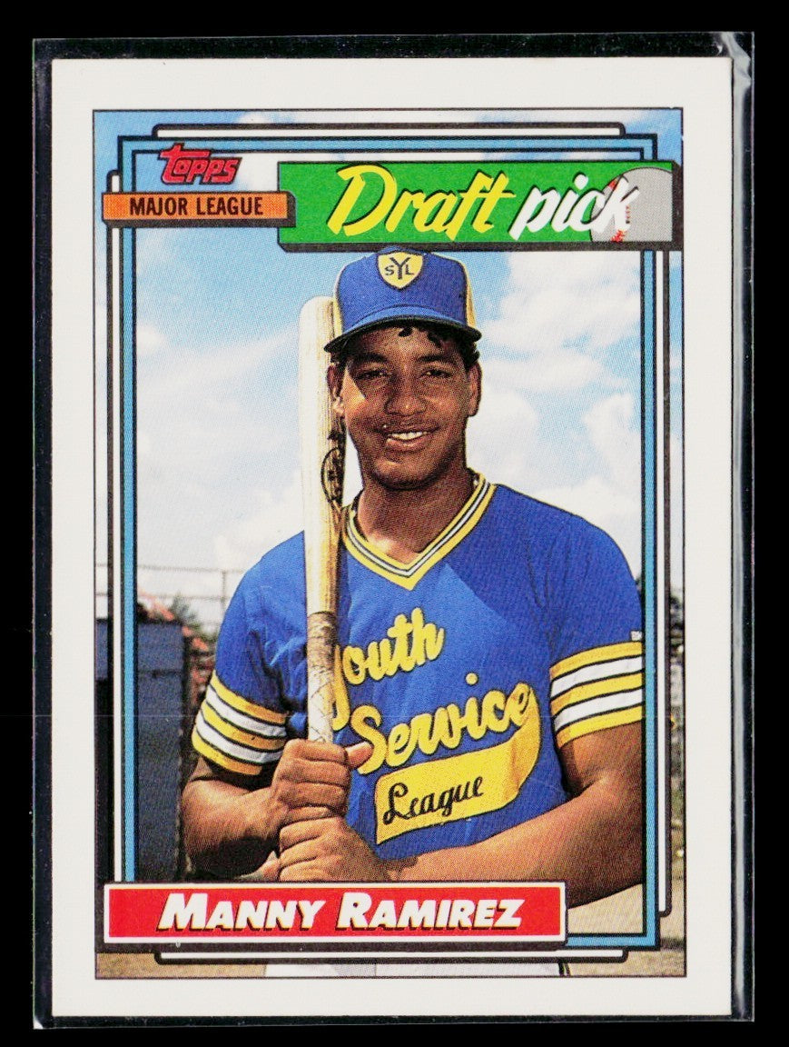 1992 Topps - Manny Ramirez #156 (RC)
