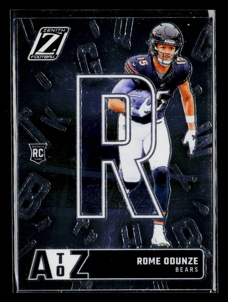 2024 Panini Zenith - A to Z Rome Odunze #18 (RC)