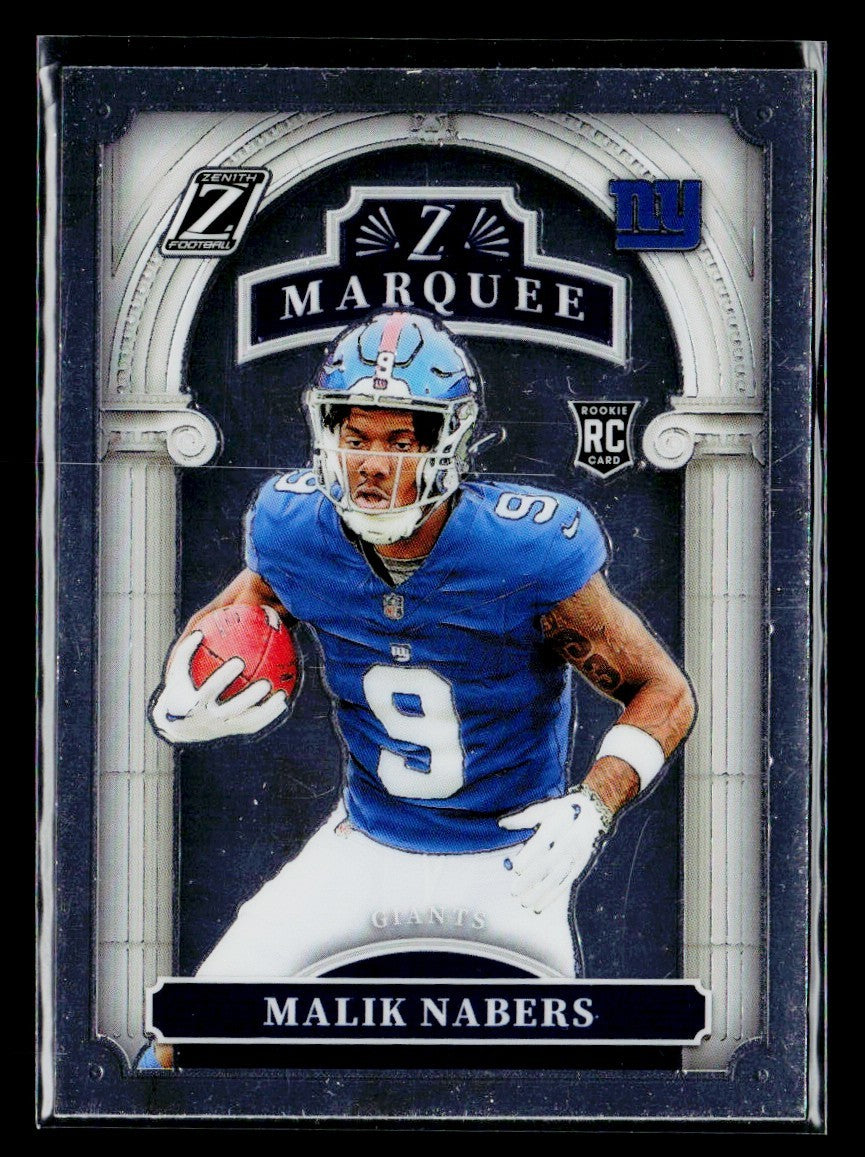 2024 Panini Zenith - Z Marquee Malik Nabers #6 (RC)