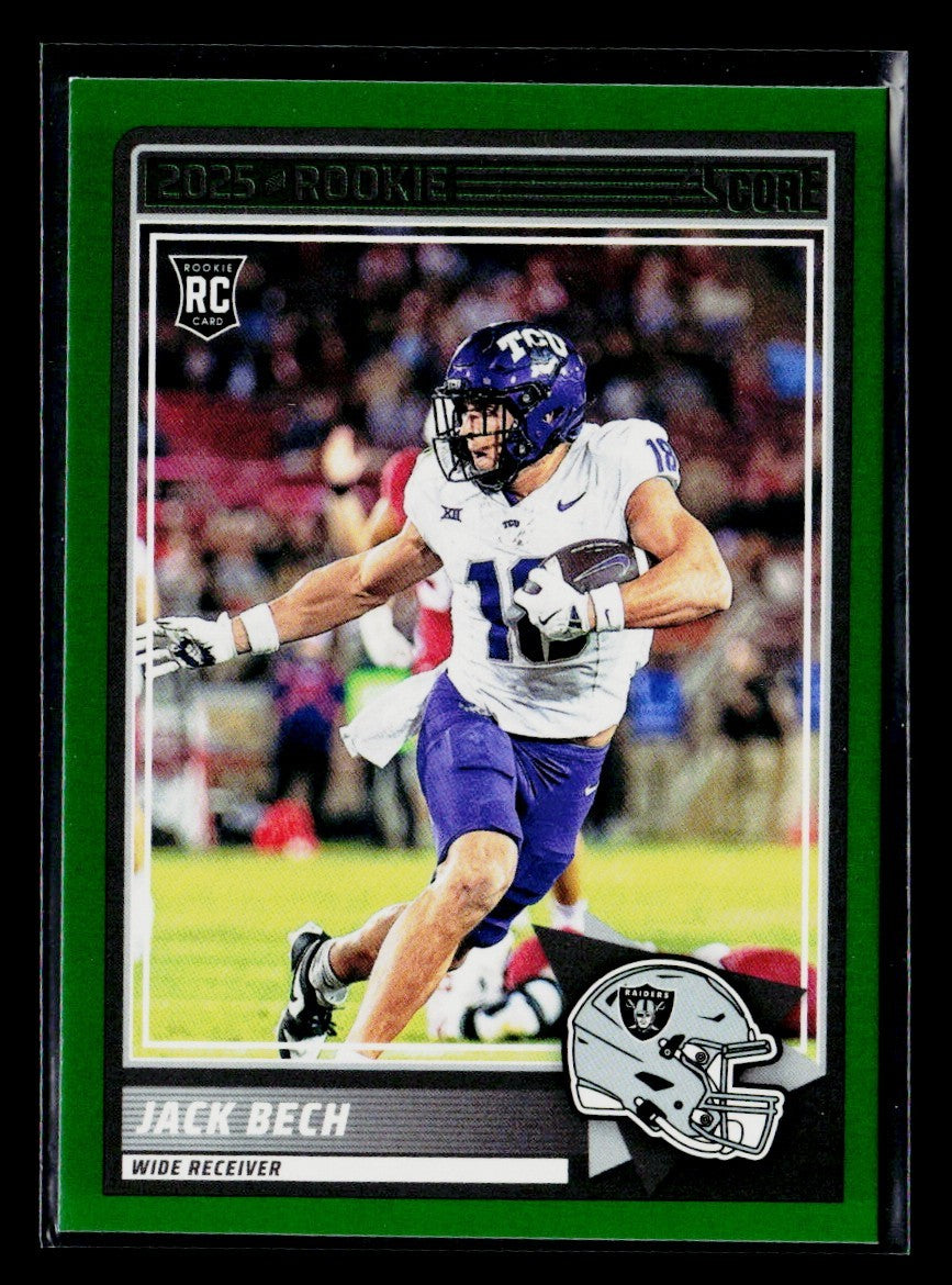 2025 Panini Score Rookie Jack Bech [Green] #63