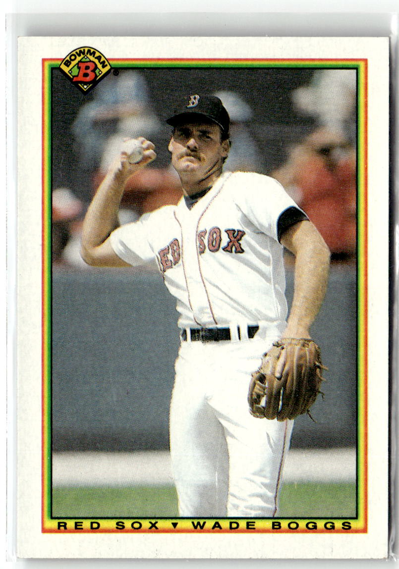 1990 Bowman Wade Boggs #281 front