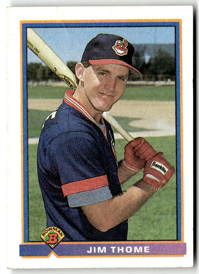 1991 Bowman Jim Thome #68 (RC) front