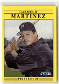 1991 Fleer Carmelo Martinez #44 front
