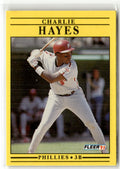 1991 Fleer Charlie Hayes #397 front