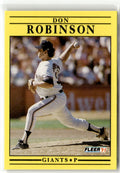 1991 Fleer Don Robinson #272 front