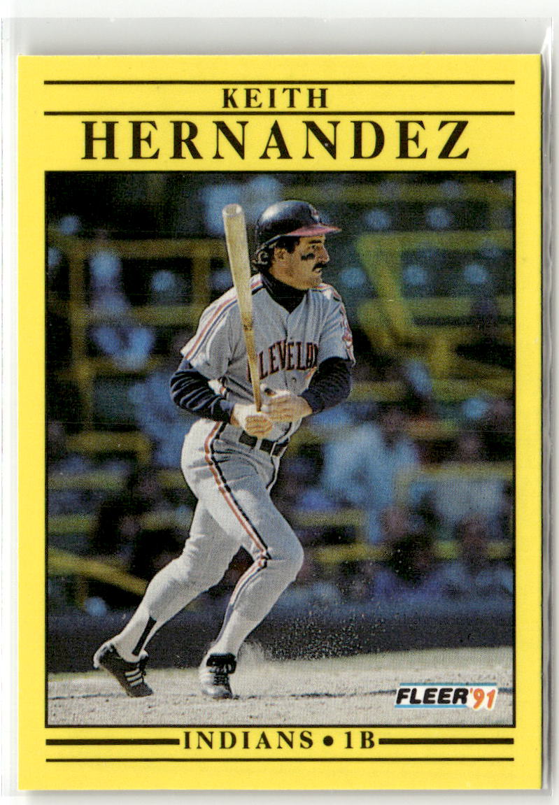 1991 Fleer Keith Hernandez #368 front
