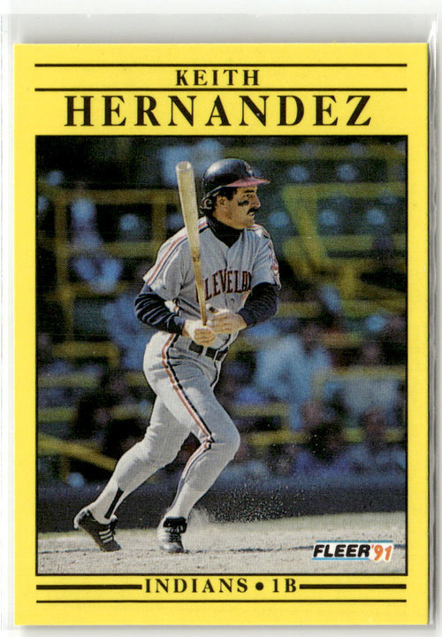1991 Fleer Keith Hernandez #368 front