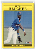 1991 Fleer Kevin Belcher #280 front