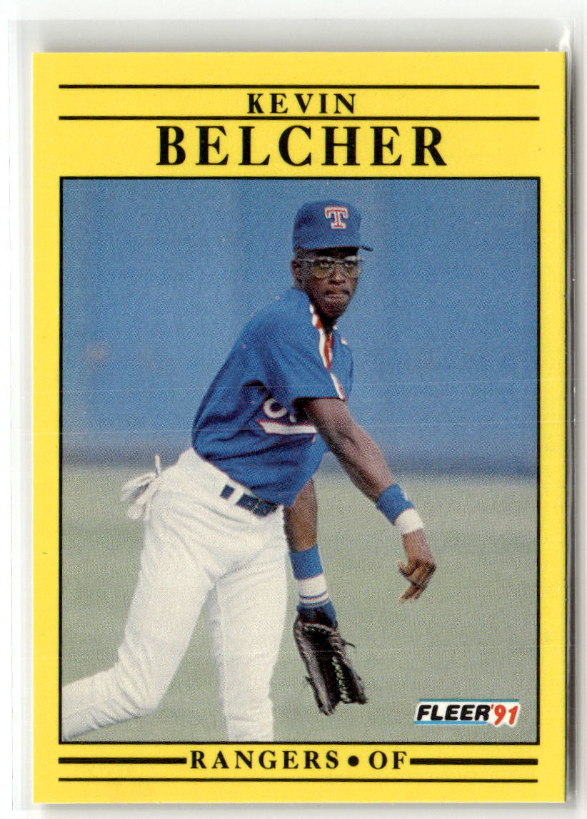 1991 Fleer Kevin Belcher #280 front