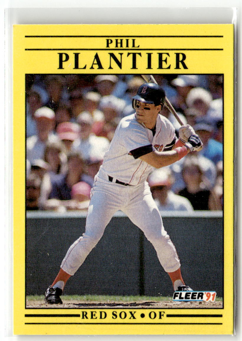 1991 Fleer Phil Plantier #107 front