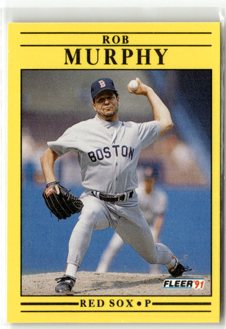 1991 Fleer Rob Murphy #104 front