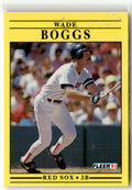 1991 Fleer Wade Boggs #86 front