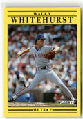 1991 Fleer Wally Whitehurst #166 front