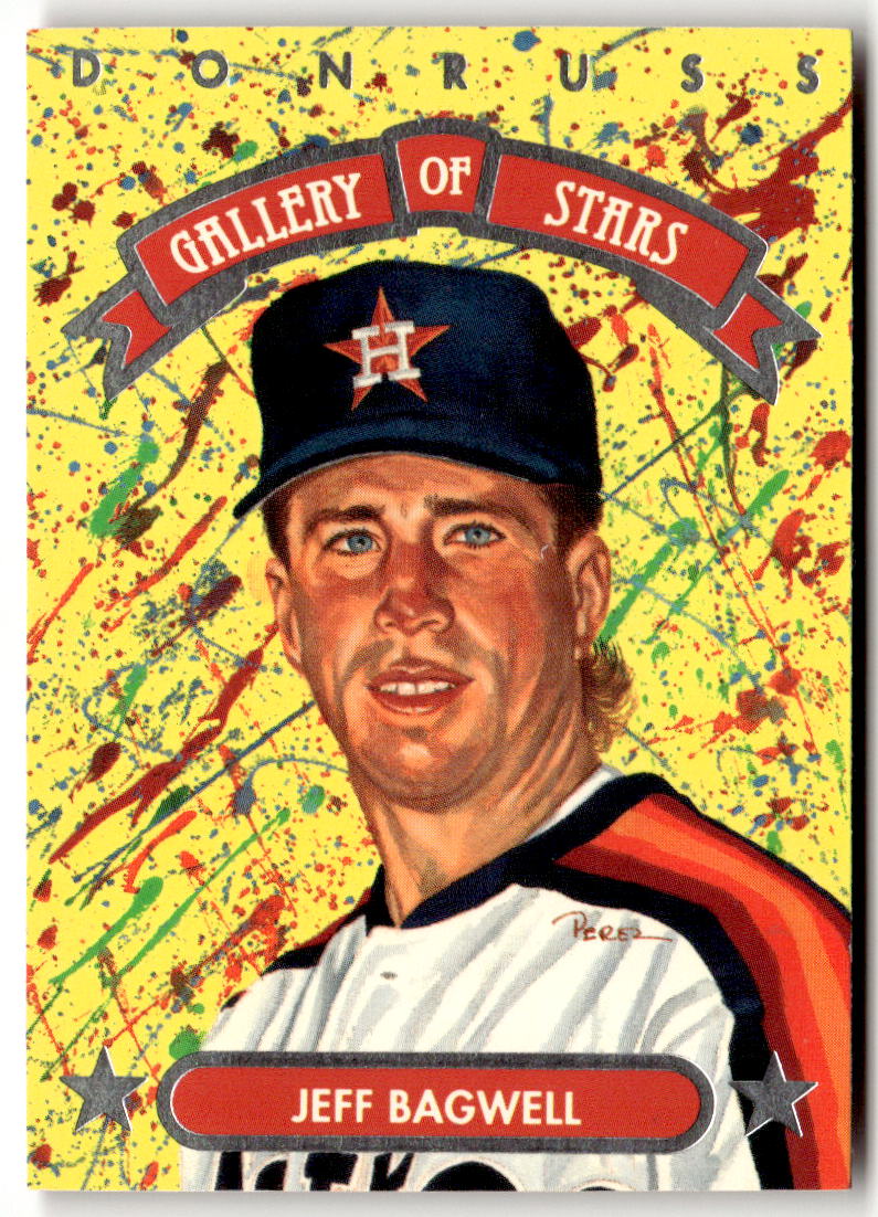 1992 Donruss Triple Play Gallery of Stars Jeff Bagwell #GS-7 front