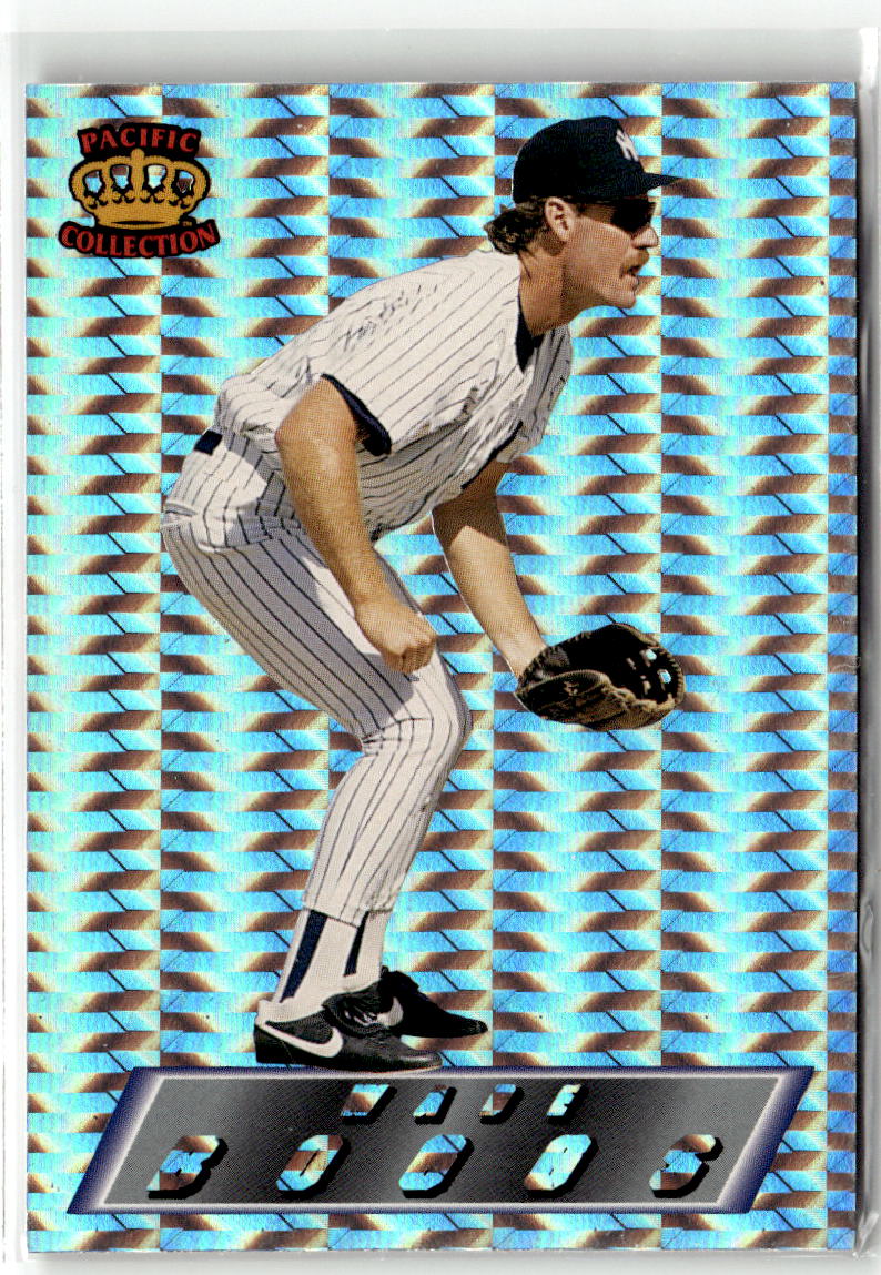 1995 Pacific Prisms Wade Boggs #95 front