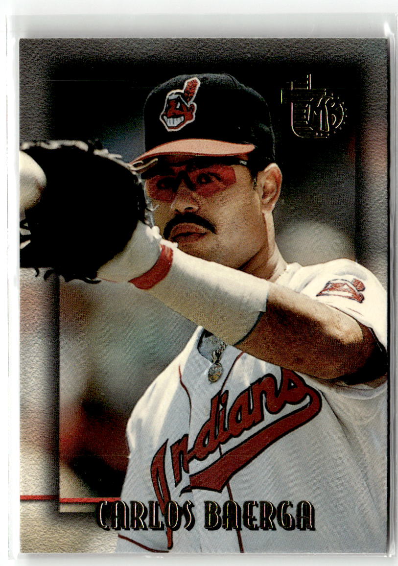 1995 Topps Embossed Carlos Baerga #95 front