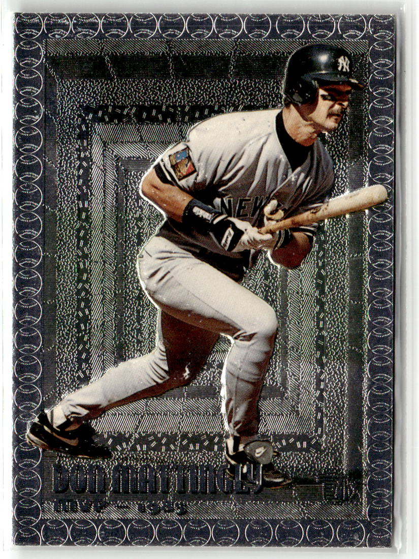 1995 Topps Embossed Don Mattingly #115