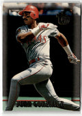 1995 Topps Embossed Juan Gonzalez #30 front