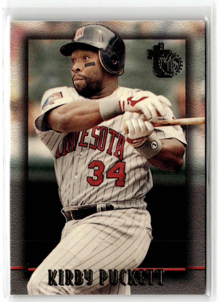 1995 Topps Embossed Kirby Puckett #71