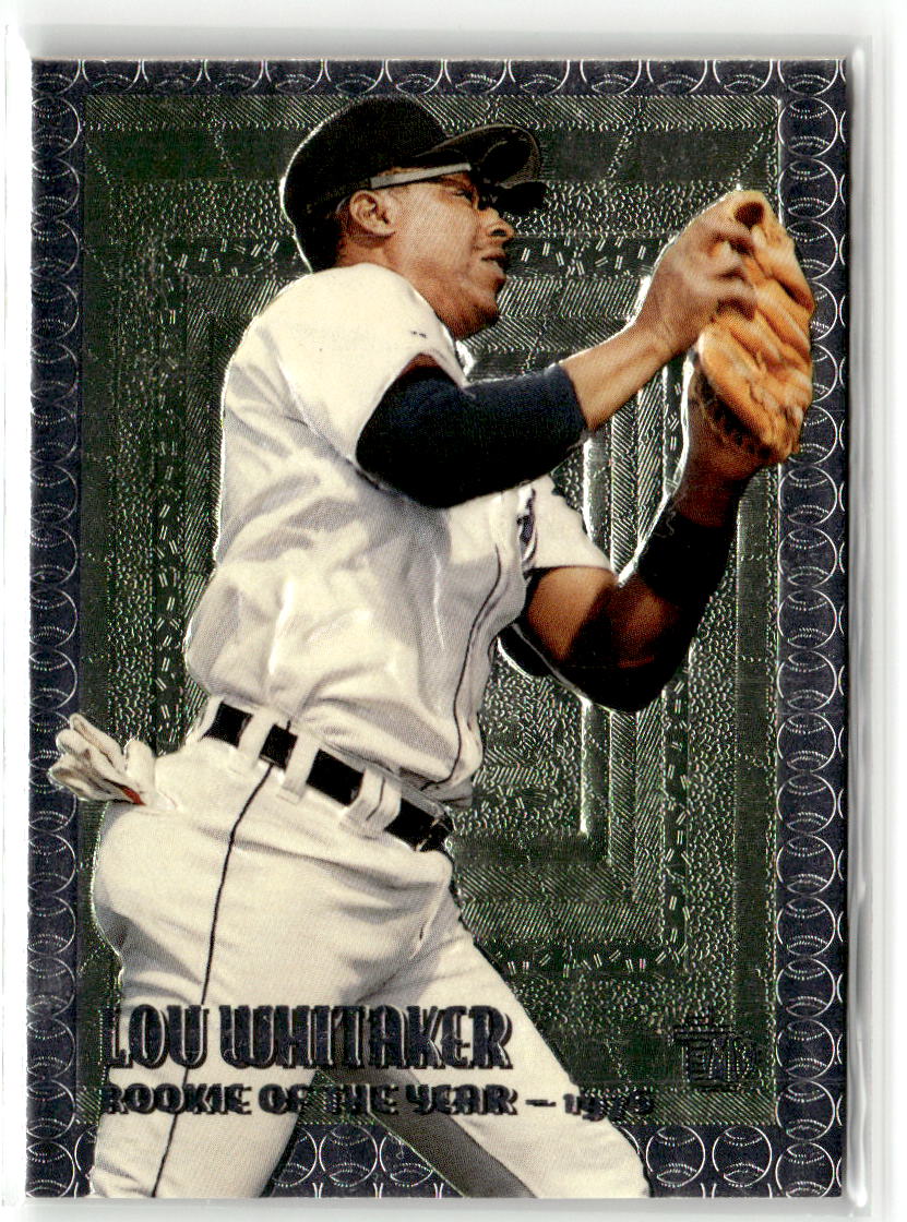 1995 Topps Embossed Lou Whitaker #97