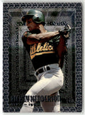 1995 Topps Embossed Rickey Henderson #103 front
