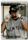 1995 Topps Embossed Wade Boggs #49 front