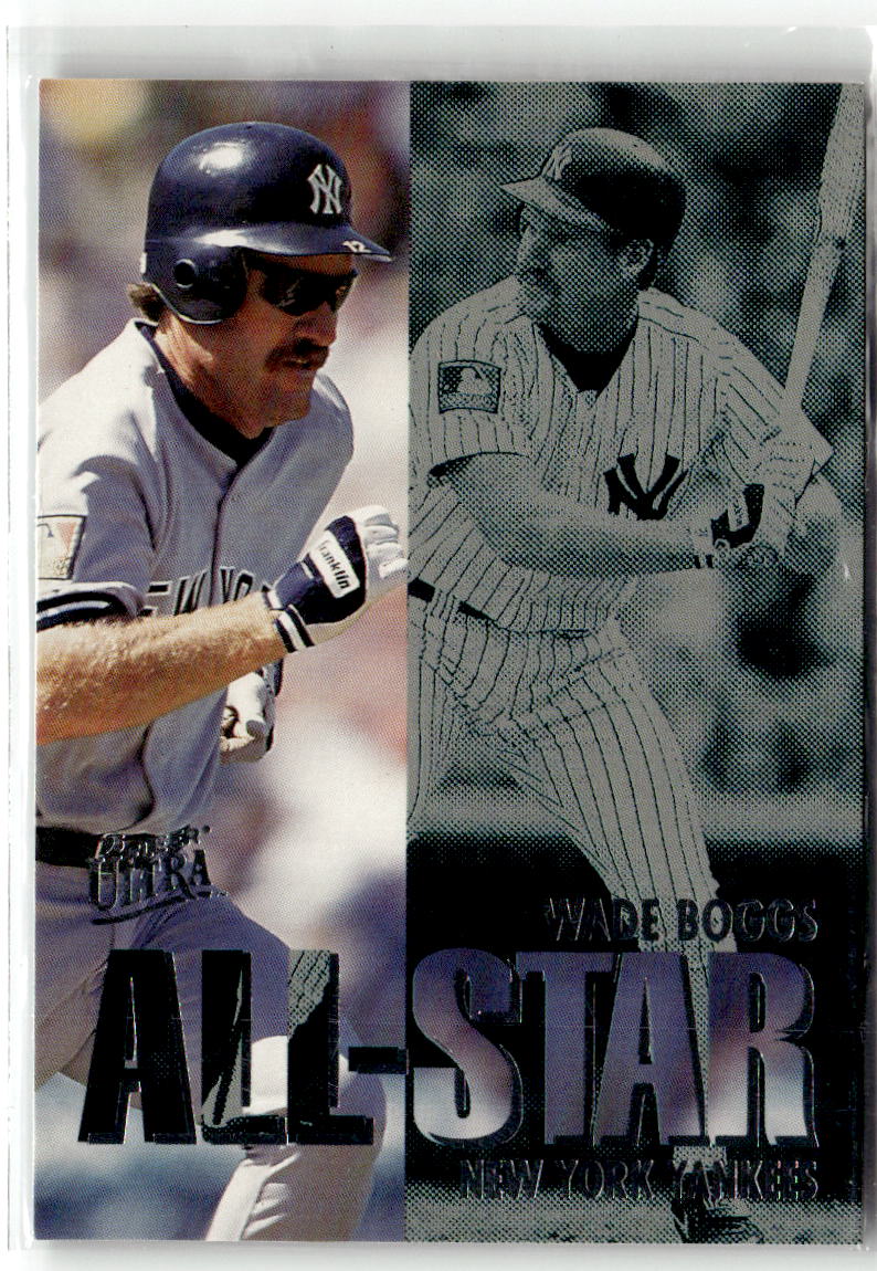 1995 Ultra All Stars Wade Boggs #4 front