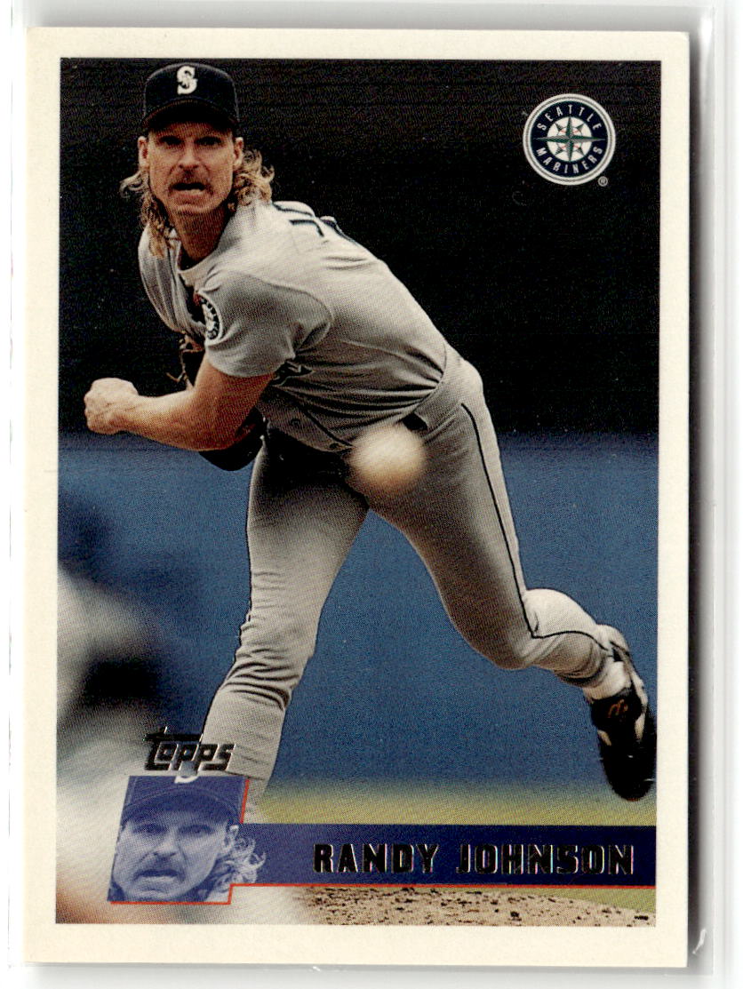 1996 Topps Randy Johnson #150 front