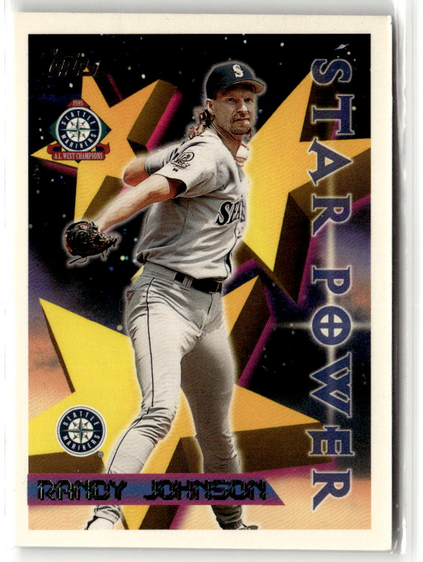 1996 Topps Randy Johnson #224 front