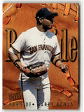 1996 Ultra Rawhide Barry Bonds #2 front