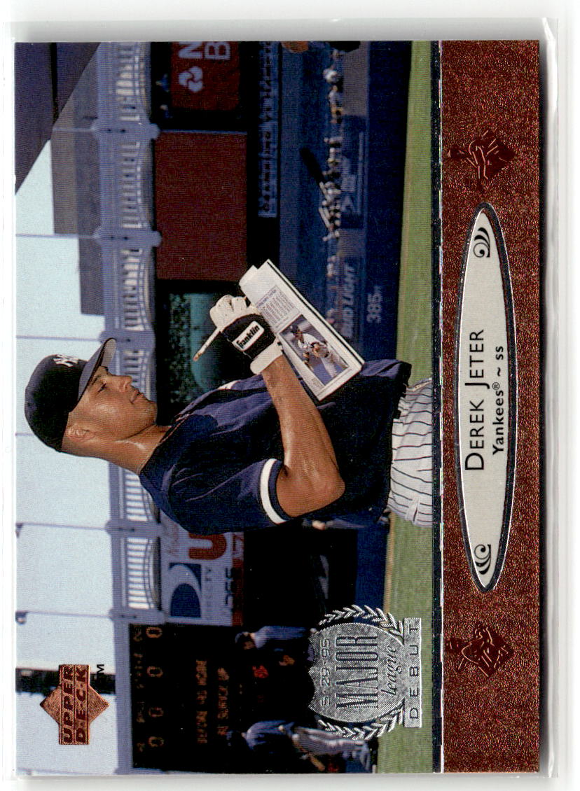 1996 Upper Deck Derek Jeter #156 (RC) front