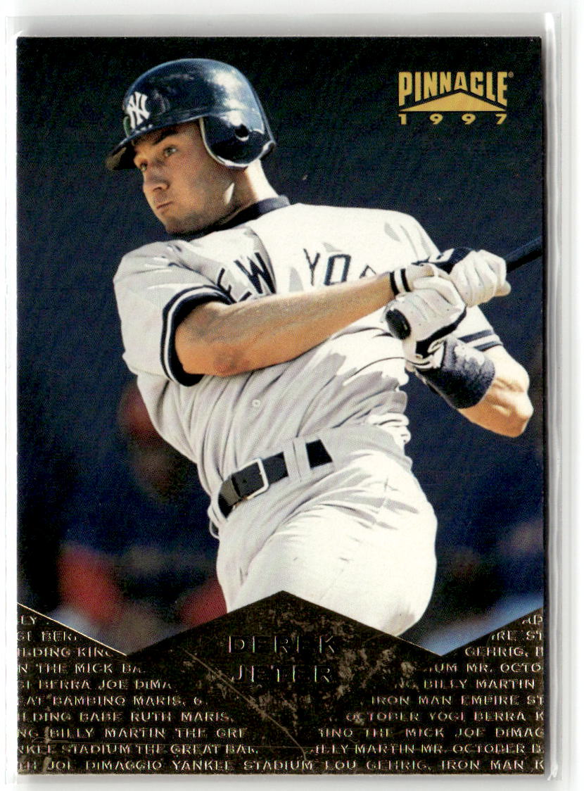 1997 Pinnacle Derek Jeter #139 (RC) front