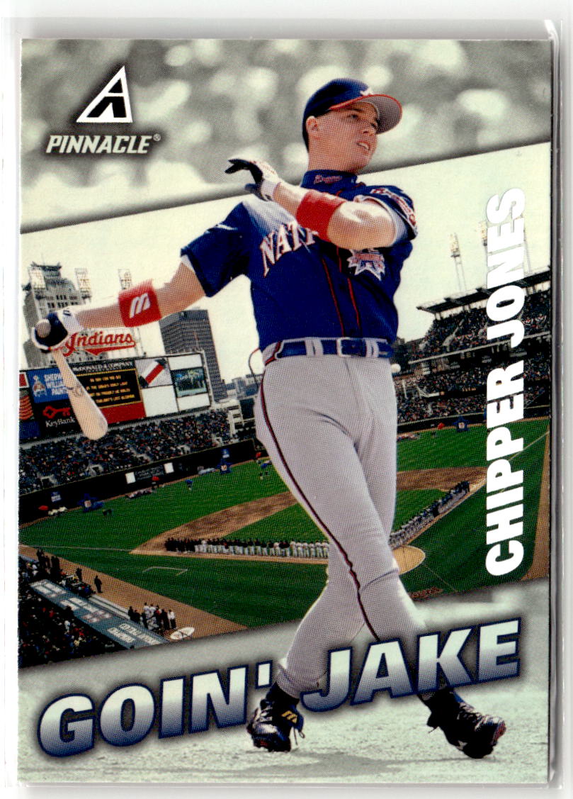 1998 Pinnacle Chipper Jones #194 (RC) front