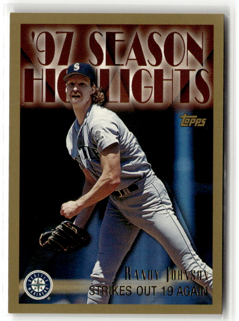 1998 Topps Randy Johnson #265 front