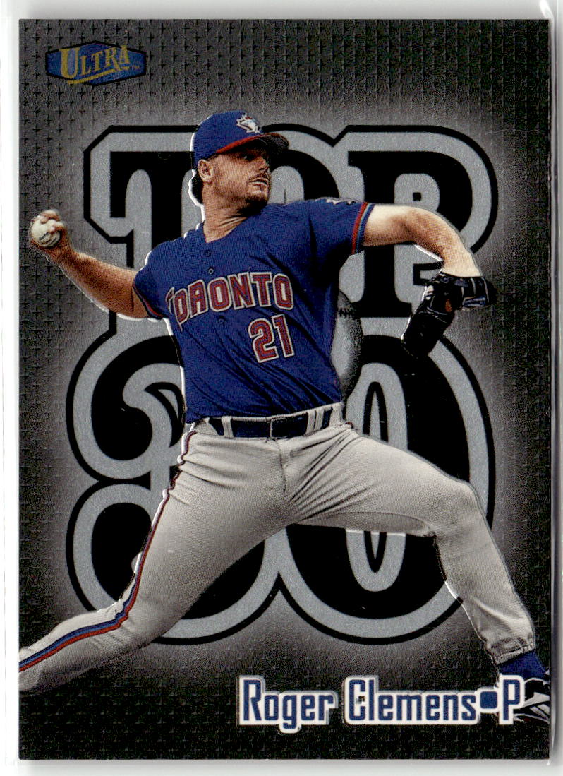 1998 Ultra Top 30 Roger Clemens #9 front