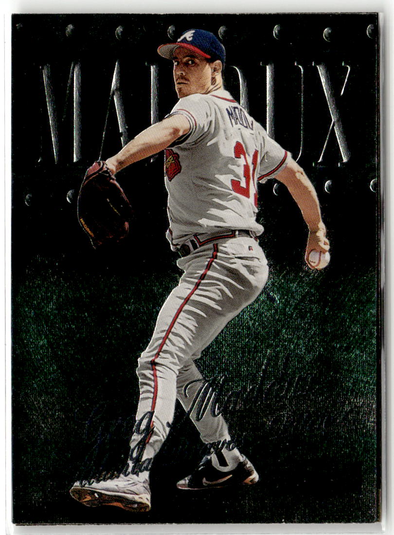 1999 Metal Universe Greg Maddux #291 front