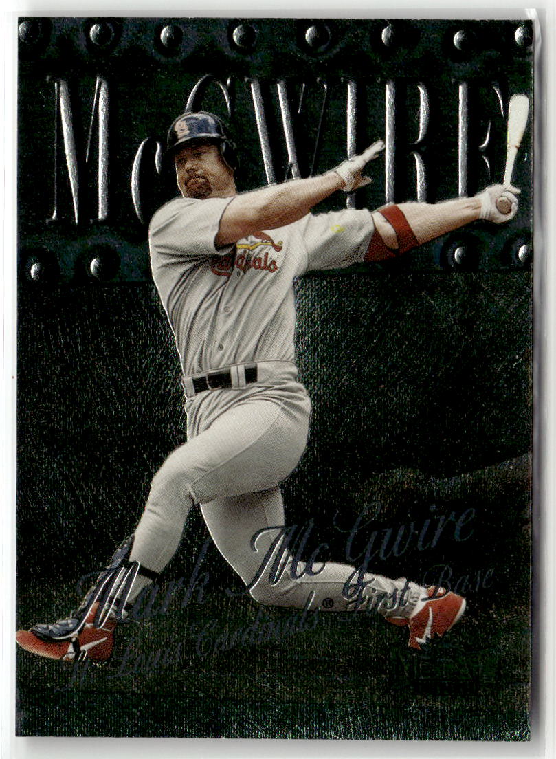 1999 Metal Universe Mark McGwire #1 front