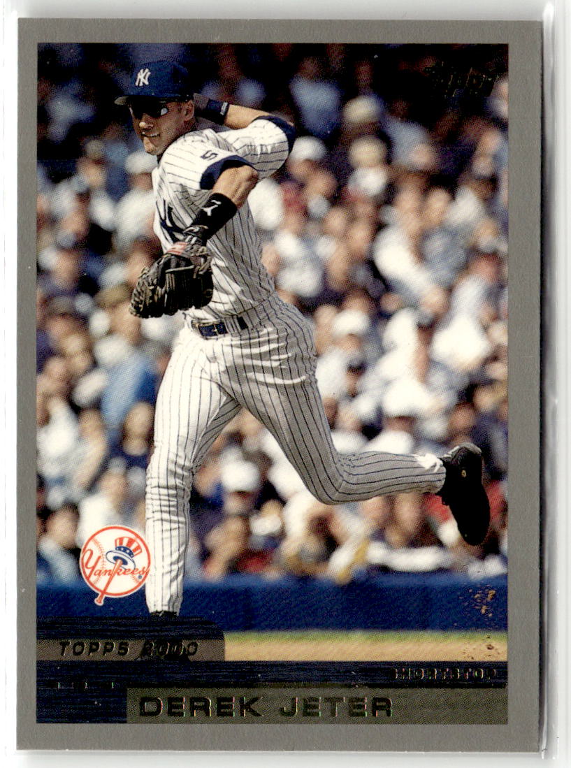 2000 Topps Derek Jeter #15 (RC) front