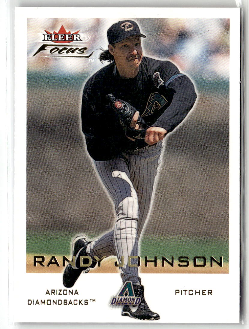2001 Fleer Focus Randy Johnson #64 front