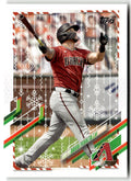 2021 Topps Holiday Mega Box David Peralta #HW49 front