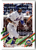 2021 Topps Holiday Mega Box Francisco Lindor #HW11 front