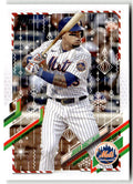 2021 Topps Holiday Mega Box Javier Baez #HW73 front