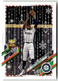 2021 Topps Holiday Mega Box Kyle Lewis #HW117 (RC) front