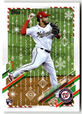 2021 Topps Holiday Mega Box Luis Garcia #HW216 (RC) front