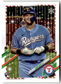 2021 Topps Holiday Mega Box Sam Huff #HW53 (RC) front