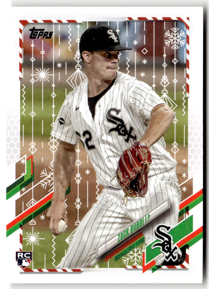 2021 Topps Holiday Mega Box Zack Burdi #HW90 (RC) front