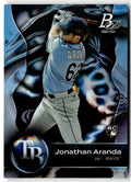 2023 Bowman Platinum Jonathan Aranda #80 front