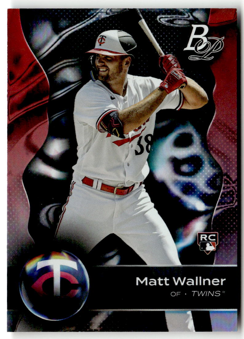 2023 Bowman Platinum Matt Wallner #96 front