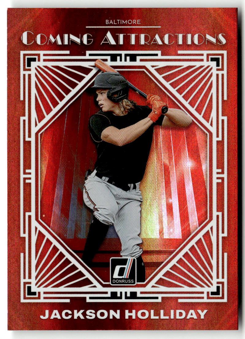 2023 Panini Donruss Coming Attractions Jackson Holliday #CA3 front