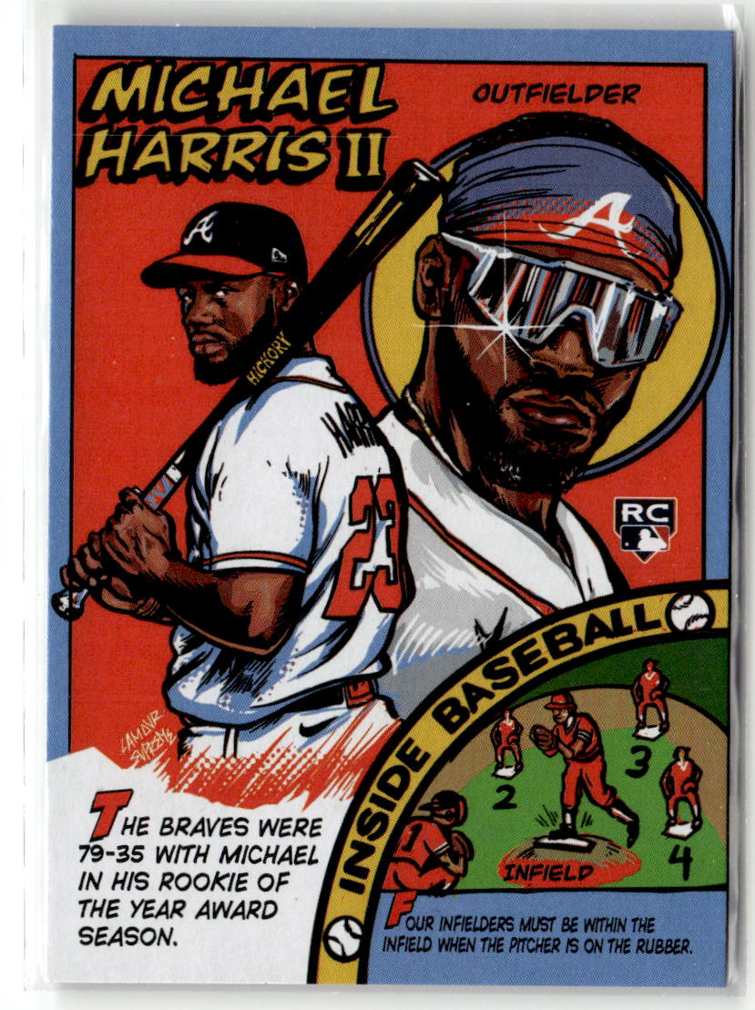 2023 Topps Archives 1979 Comics Michael Harris II #79TC-3 front